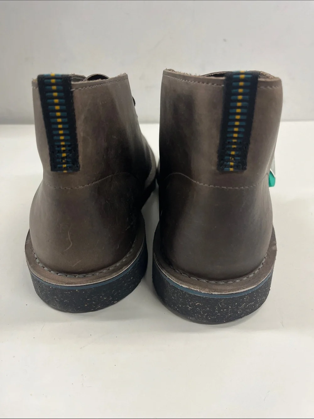 Brand New Clarks Men's Bush-Acre 3 Chukka Boot in Brown Leather Size 11W